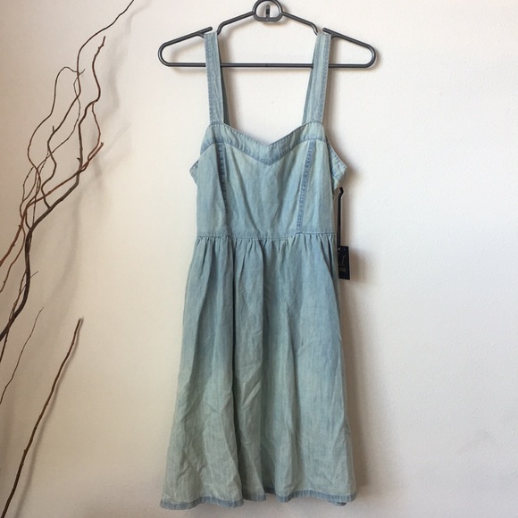 JACK by B.B. DAKOTA Lex Light blue Chambray Dress - Picture 1 of 3